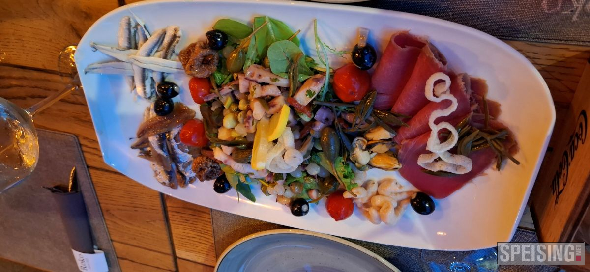 Vorspeisenteller Restaurant ROKO, Opatija