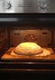 Brot aus Simperl gestrzt, bereit bei 300 Grad zu backen