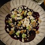 Rote Rben mit Feta, Walnssen und Wasabi